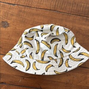 Banana Print Bucket Hat
